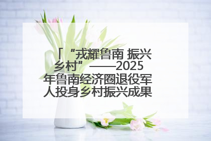“戎耀鲁南 振兴乡村”——2025年鲁南经济圈退役军人投身乡村振兴成果展销会盛大启幕