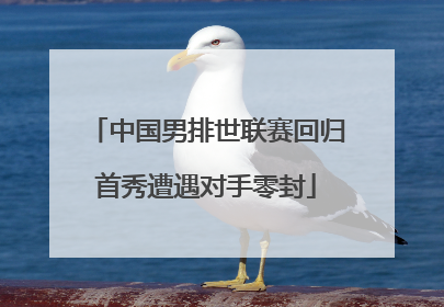 中国男排世联赛回归首秀遭遇对手零封
