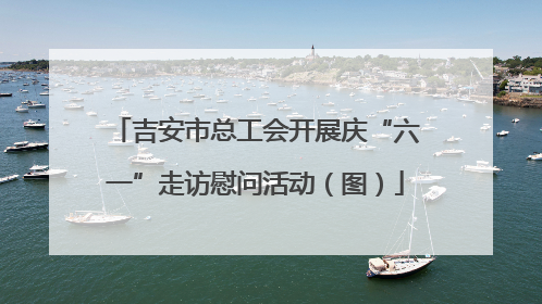 吉安市总工会开展庆“六一”走访慰问活动（图）