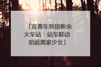 宜春车务段新余火车站：站车联动劝返离家少女