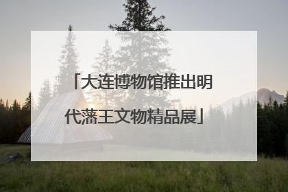 大连博物馆推出明代藩王文物精品展