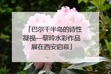 巴尔干半岛的诗性凝视—黎玲水彩作品展在西安启幕