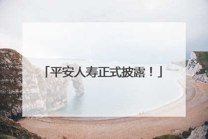 平安人寿正式披露！