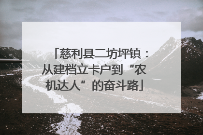 慈利县二坊坪镇：从建档立卡户到“农机达人”的奋斗路