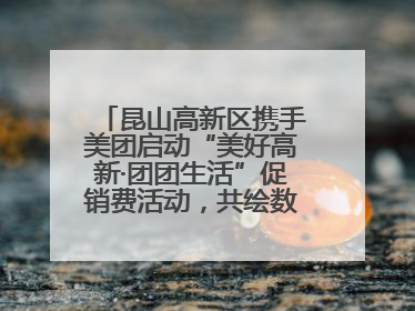 昆山高新区携手美团启动“美好高新·团团生活”促销费活动，共绘数字消费新图景