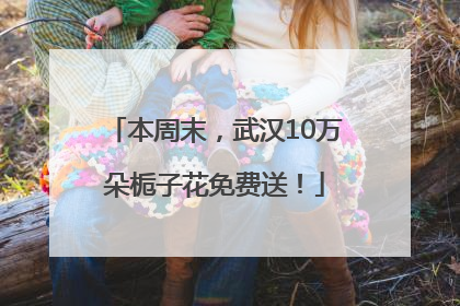 本周末，武汉10万朵栀子花免费送！