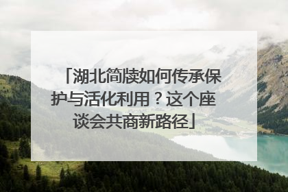 湖北简牍如何传承保护与活化利用？这个座谈会共商新路径