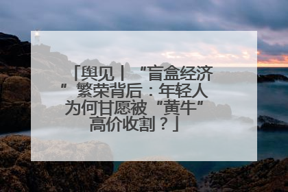 舆见丨“盲盒经济”繁荣背后：年轻人为何甘愿被“黄牛”高价收割？