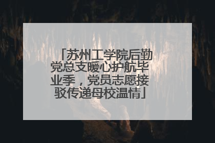 苏州工学院后勤党总支暖心护航毕业季，党员志愿接驳传递母校温情
