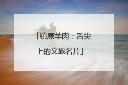 镇原羊肉：舌尖上的文旅名片