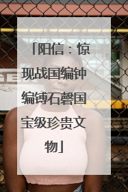 阳信：惊现战国编钟编镈石磬国宝级珍贵文物