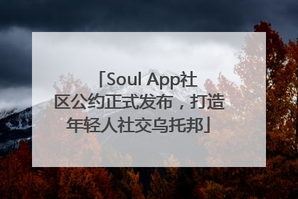 Soul App社区公约正式发布，打造年轻人社交乌托邦
